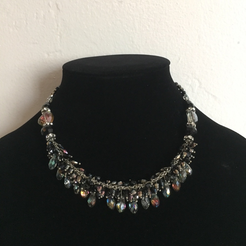 Multi-colored Beaded Choker